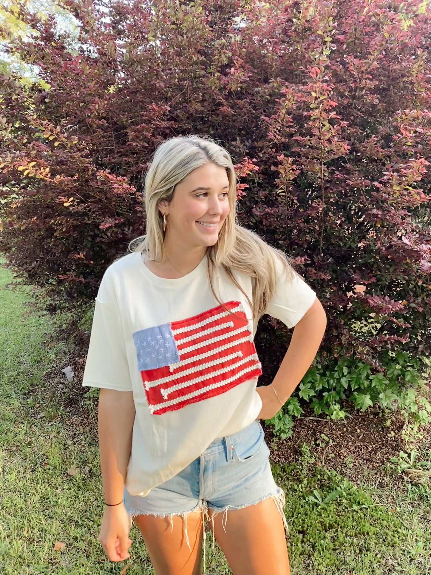 Stars + Stripes Tee