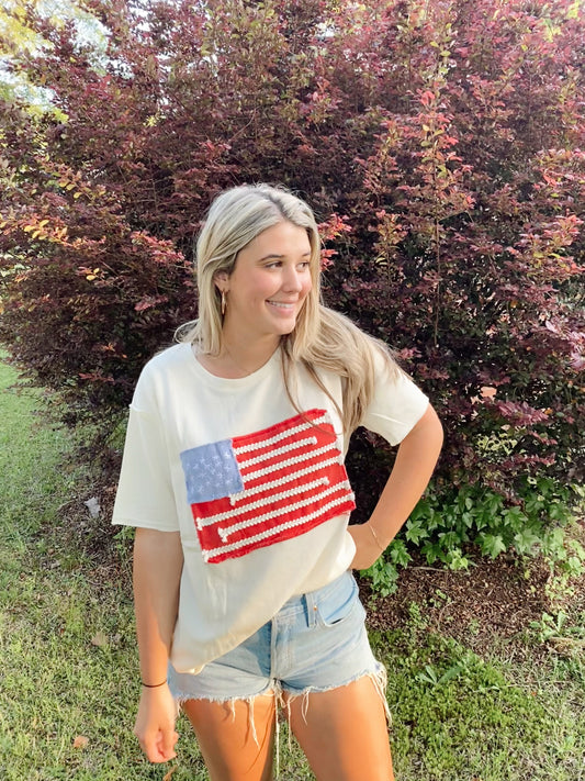 Stars + Stripes Tee