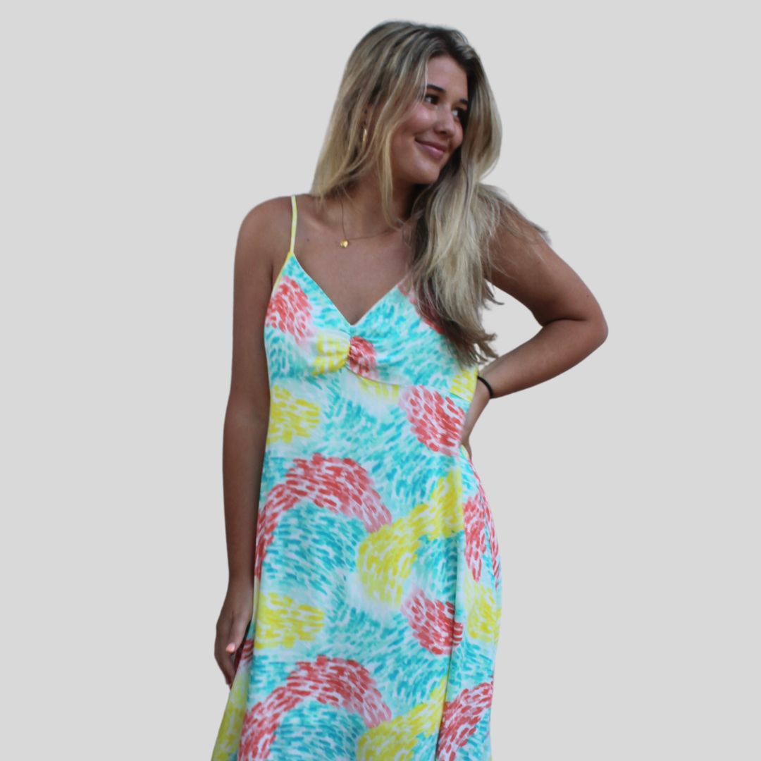 Neon Daze Maxi Dress