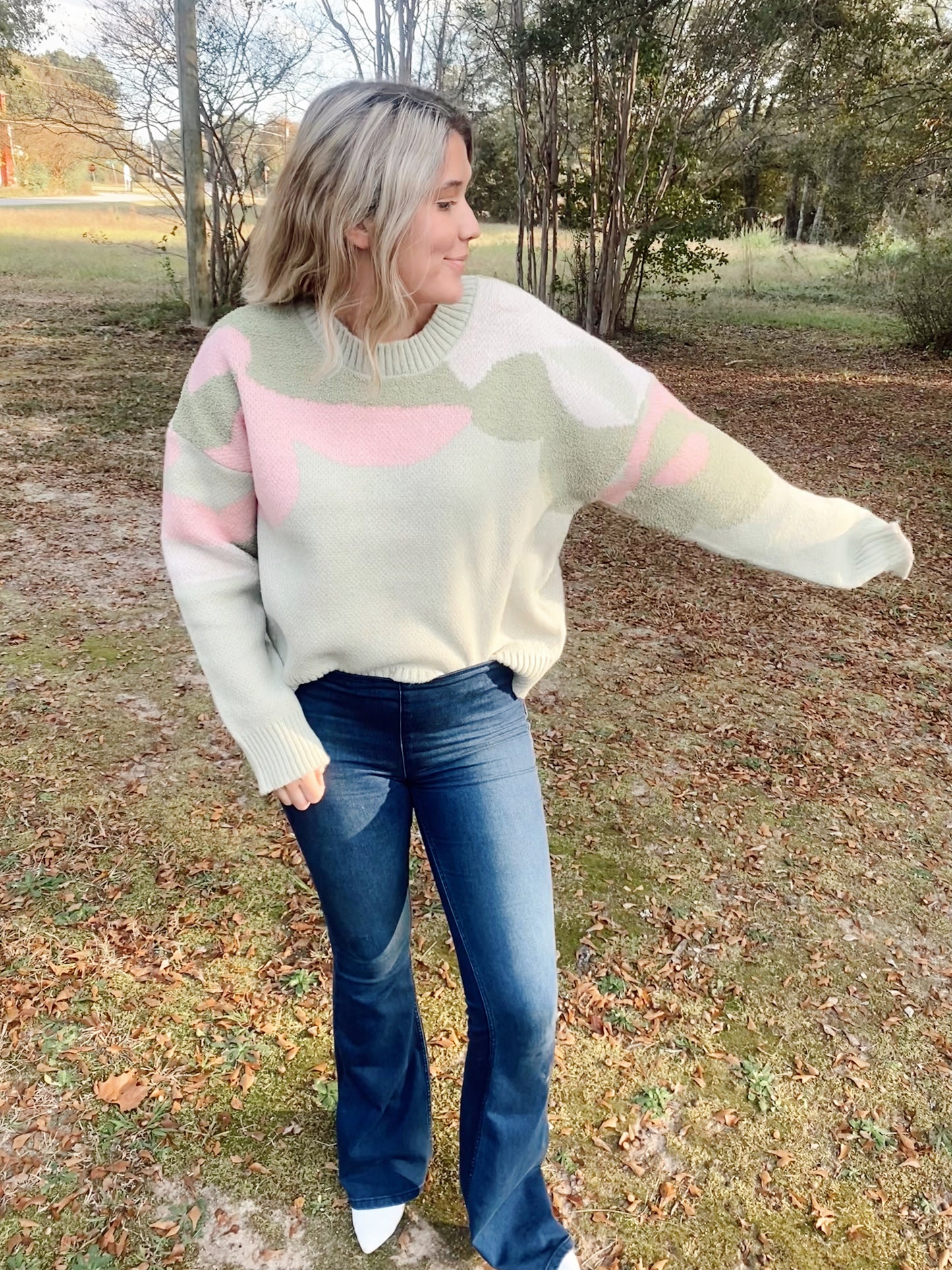 Petal Perfection Sweater